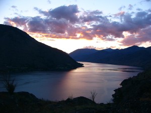 Lake Chelan sunset